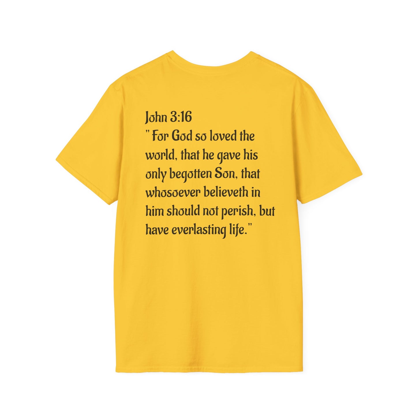 " Jesus is Lord" John 3:16 tee shirt