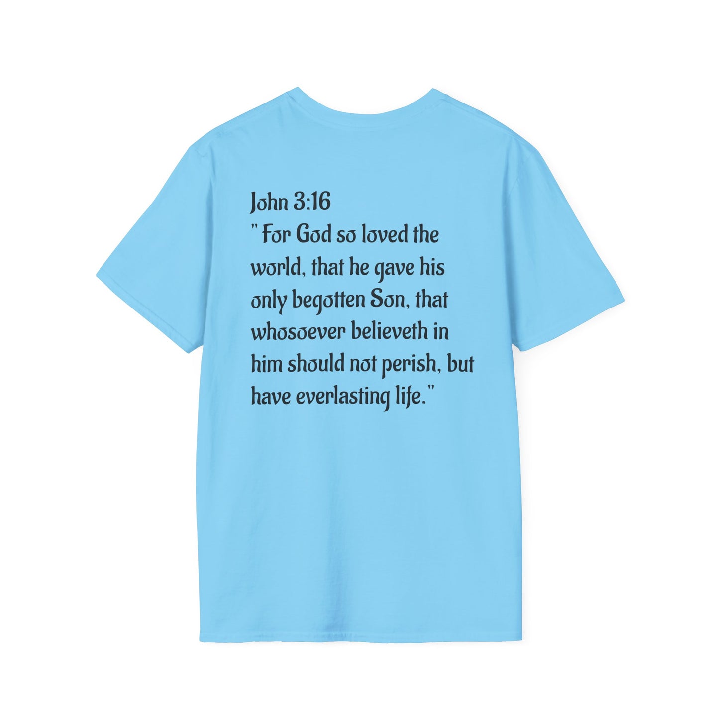 " Jesus is Lord" John 3:16 tee shirt
