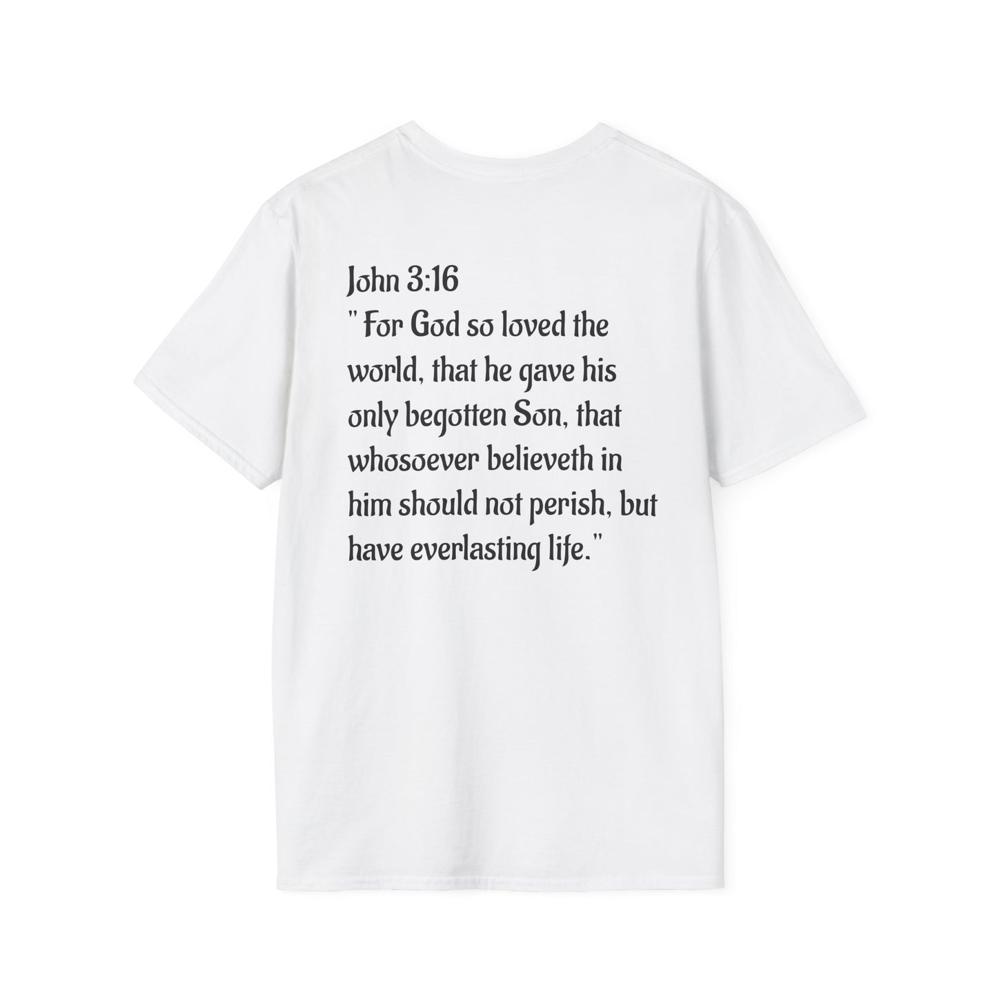 " Jesus is Lord" John 3:16 tee shirt