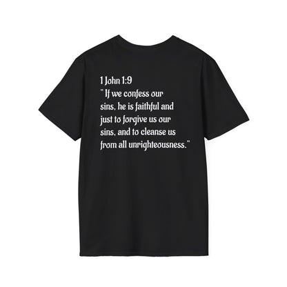" Jesus is Lord" 1 John 1:9 tee shirt