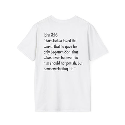 " Jesus is Lord" John 3:16 tee shirt
